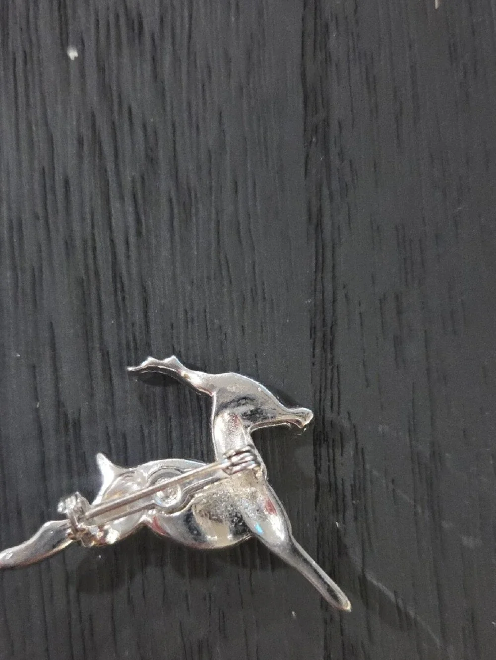 Vintage Leaping Reindeer Rhinestone Brooch Pin - Women's Jewelry